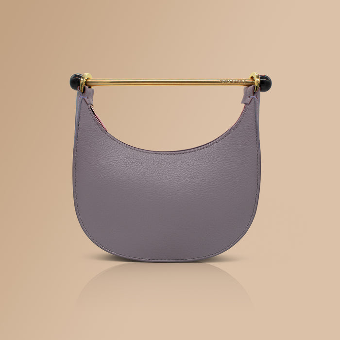 Mini Moon Purple Leather