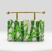 Mia Clutch Bamboo Green