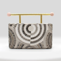 Mia Clutch Lunar Lines