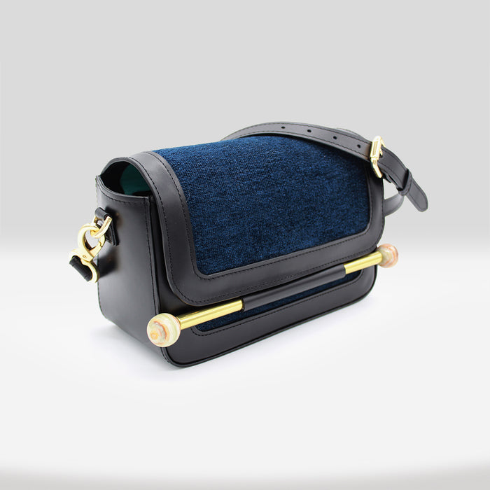 Sofia Crossbody Blue & Balck