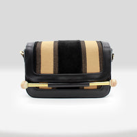 Sofia Crossbody Black And Gold