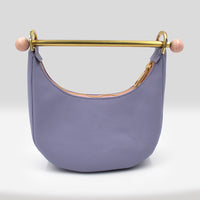 Mini Moon Purple Leather